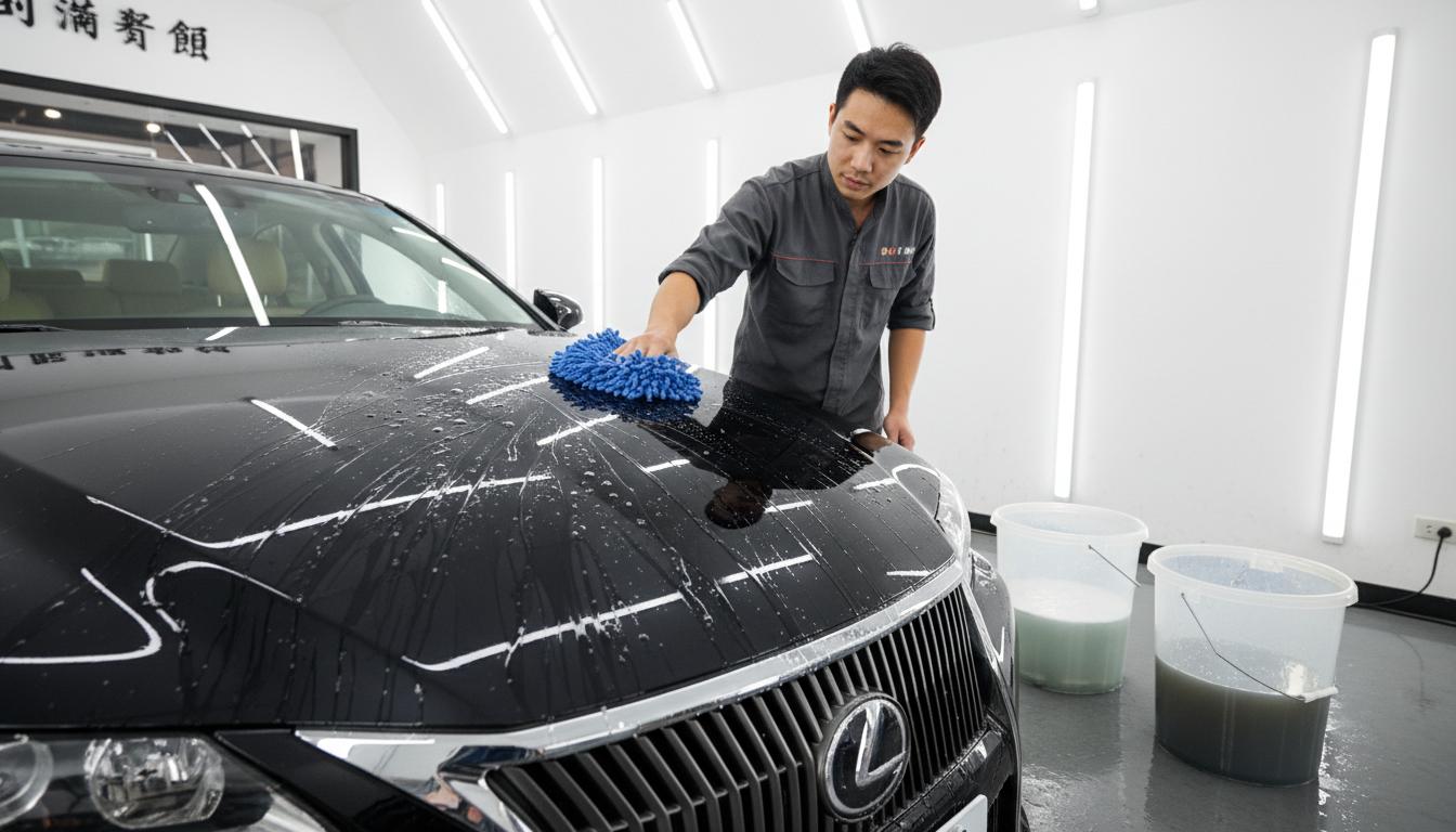 鍍膜車輛手工洗車