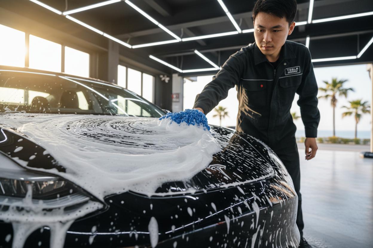 專業泡沫預洗保護車漆